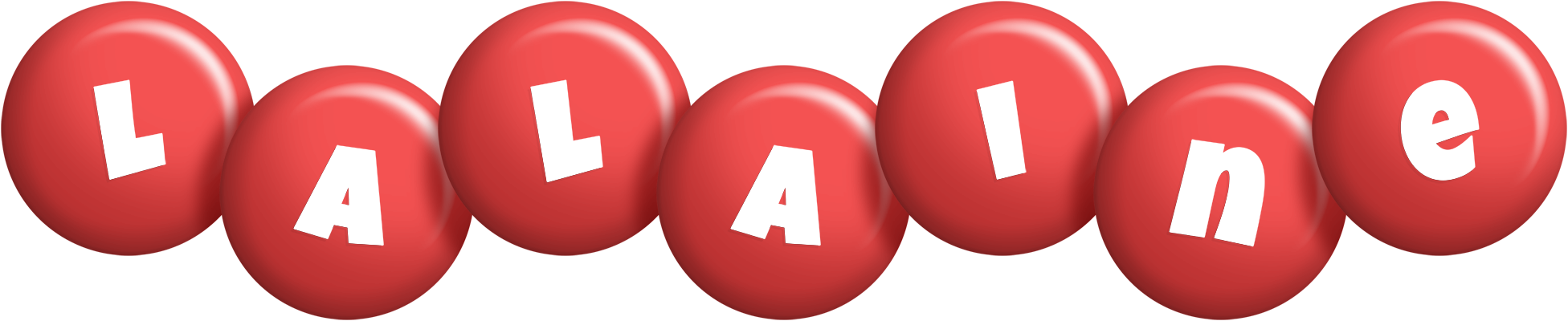 Lalaine candy-red logo