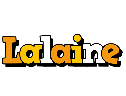 Lalaine cartoon logo