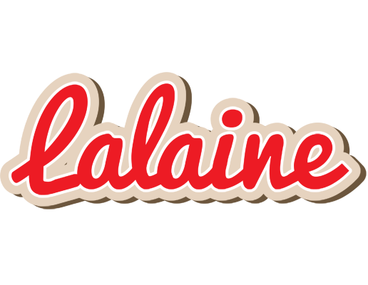 Lalaine chocolate logo