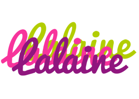 Lalaine flowers logo