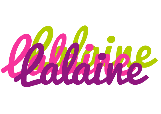 Lalaine flowers logo