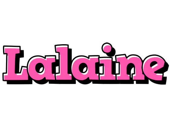 Lalaine girlish logo