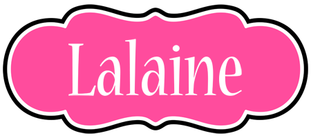 Lalaine invitation logo
