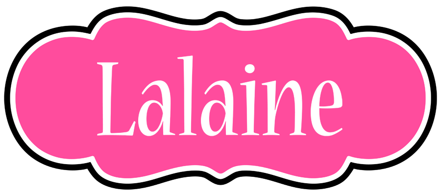 Lalaine invitation logo