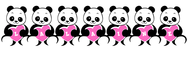 Lalaine love-panda logo