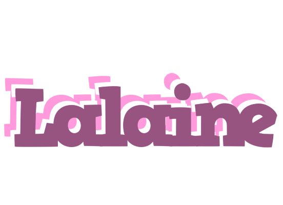 Lalaine relaxing logo
