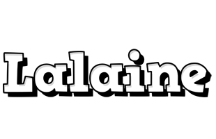 Lalaine snowing logo