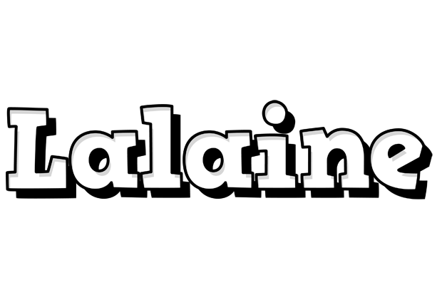Lalaine snowing logo
