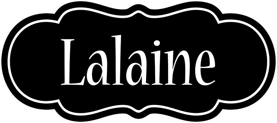Lalaine welcome logo