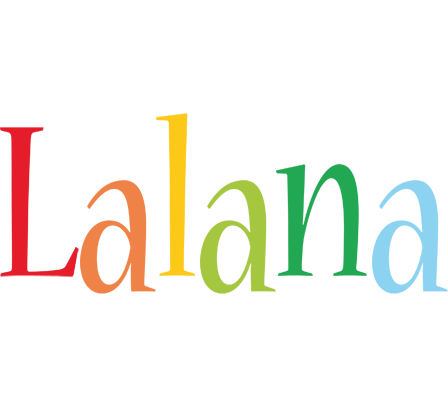 Lalana birthday logo