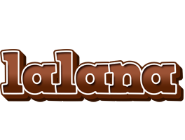 Lalana brownie logo