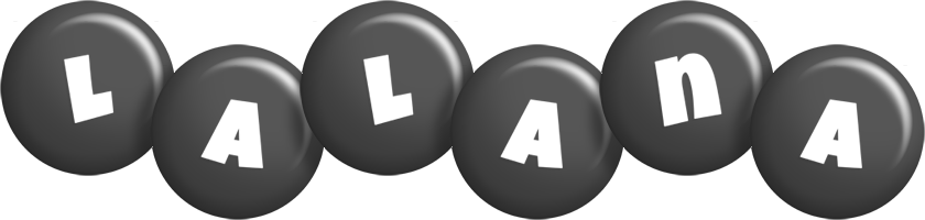 Lalana candy-black logo