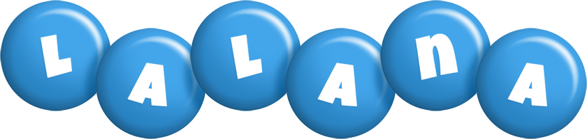Lalana candy-blue logo