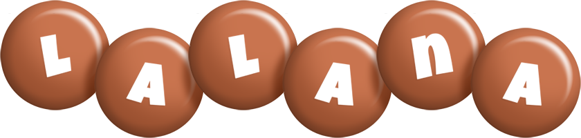 Lalana candy-brown logo