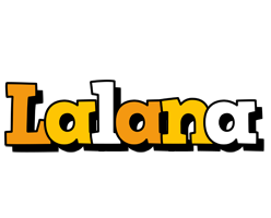 Lalana cartoon logo