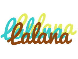 Lalana cupcake logo