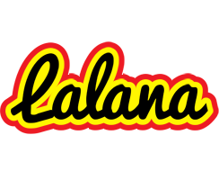 Lalana flaming logo