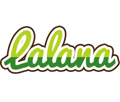 Lalana golfing logo