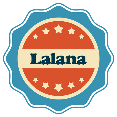 Lalana labels logo