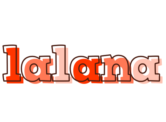 Lalana paint logo