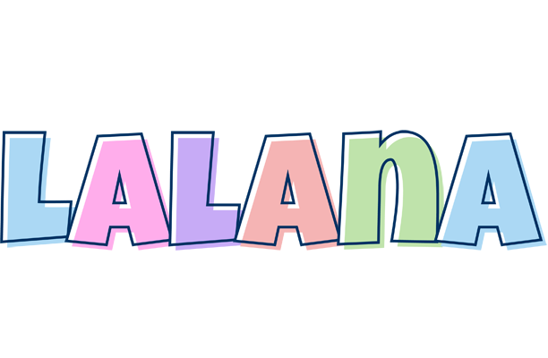 Lalana pastel logo