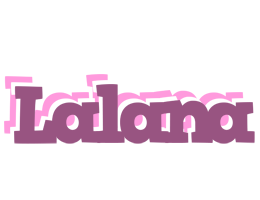 Lalana relaxing logo