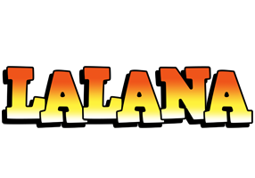 Lalana sunset logo
