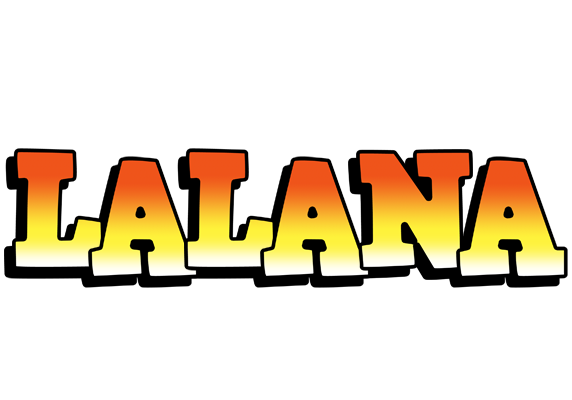 Lalana sunset logo