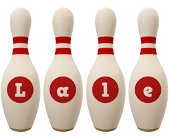Lale bowling-pin logo