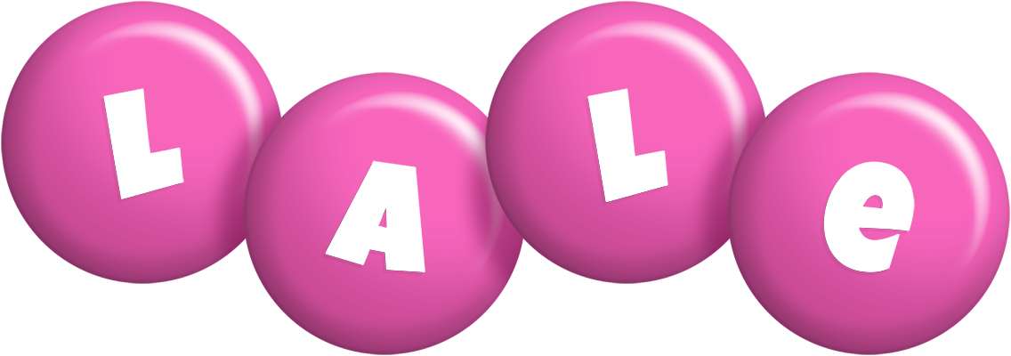 Lale candy-pink logo