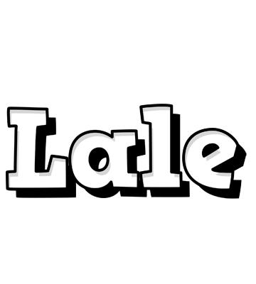 Lale snowing logo