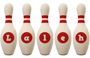 Laleh bowling-pin logo