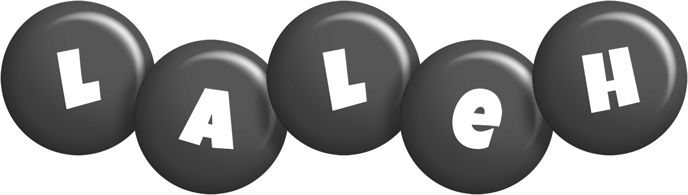 Laleh candy-black logo