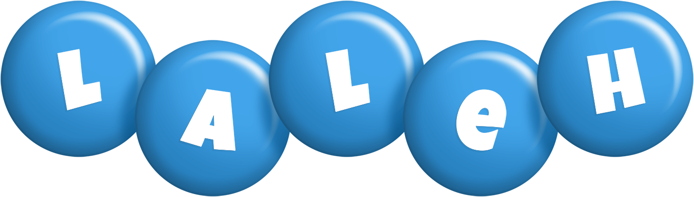 Laleh candy-blue logo