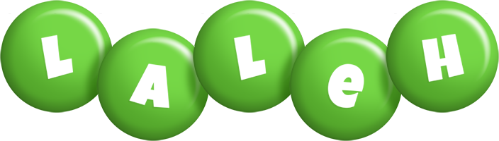 Laleh candy-green logo