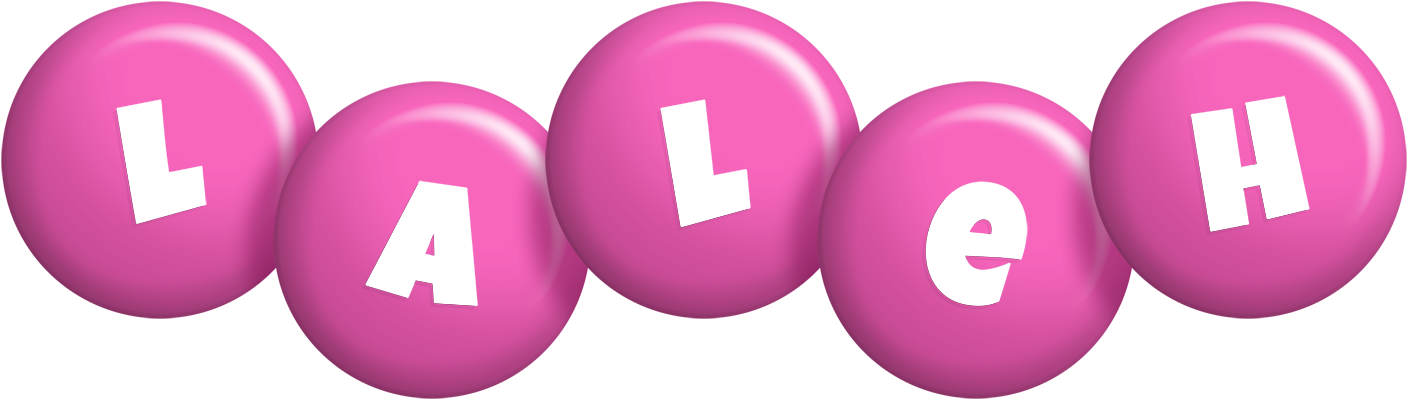 Laleh candy-pink logo