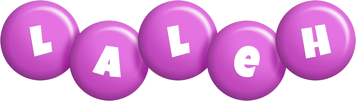 Laleh candy-purple logo