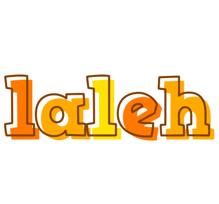 Laleh desert logo