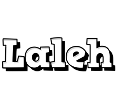 Laleh snowing logo