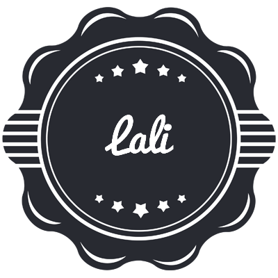 Lali badge logo