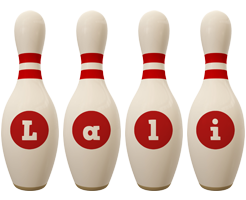 Lali bowling-pin logo