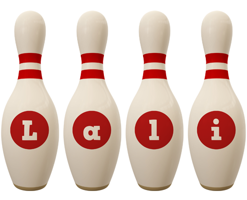 Lali bowling-pin logo