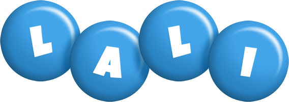 Lali candy-blue logo