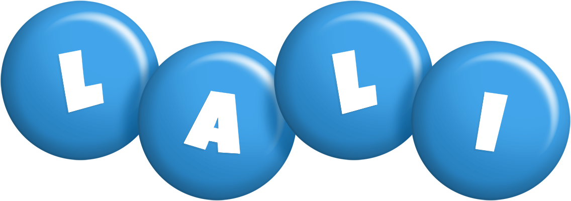 Lali candy-blue logo