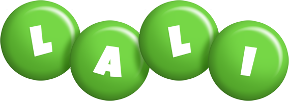 Lali candy-green logo