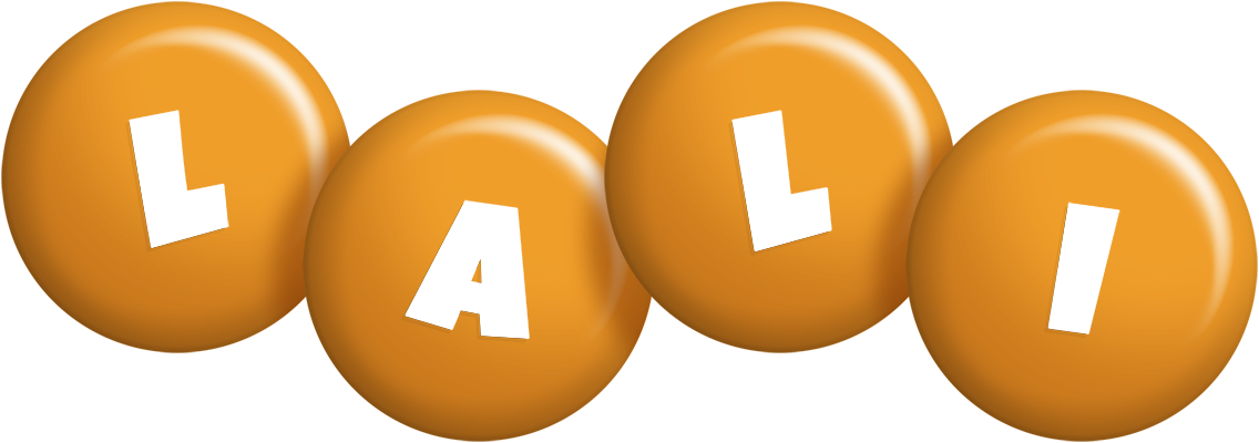 Lali candy-orange logo