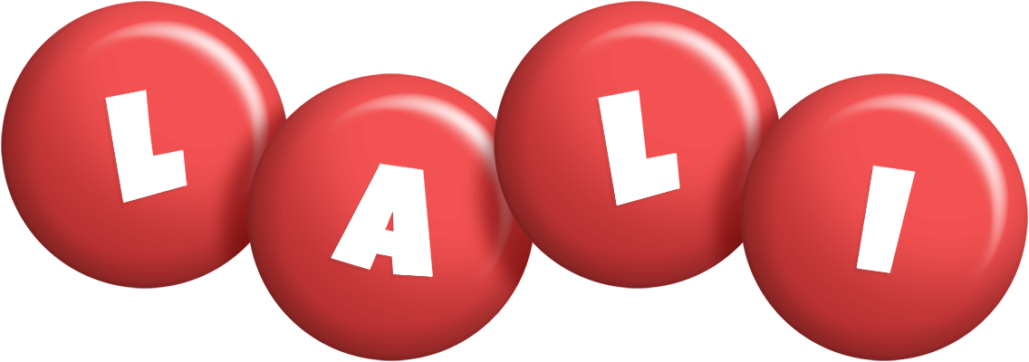 Lali candy-red logo