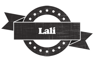 Lali grunge logo