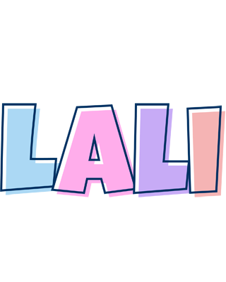 Lali pastel logo