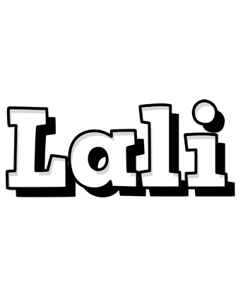 Lali snowing logo